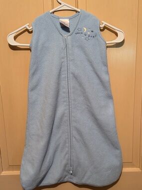 Halo Light Blue Fleece Sleep Sack